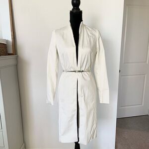 Vassa and Co high thread 97%cotton trench coat worn twice